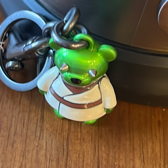 Coach New York x Star Wars Yoda Bear Trigger key chain bag charm new FOB - Picture 3 of 11